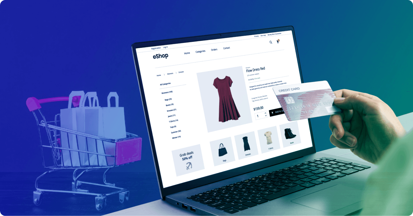 Wix e-commerce site